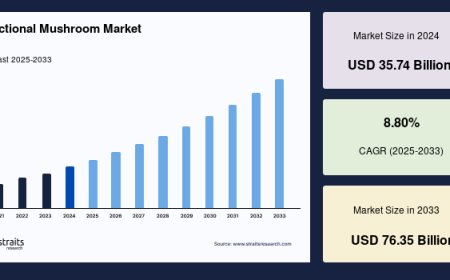 Functional Mushroom Market: Industry Drivers and Business Outlook for Key Stakeholders, Forecast to 2033