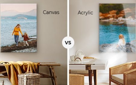 Acrylic Prints vs. Canvas Prints: Which Is Better for Your Wall Art?