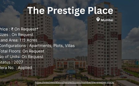 The Prestige Place: A Masterpiece of Modern Living in Mumbai