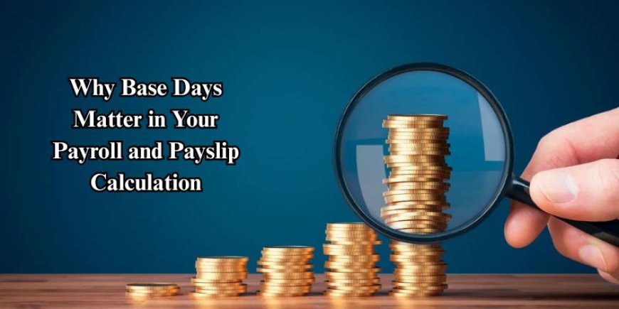 Why Base Days Matter in Your Payroll and Payslip Calculation