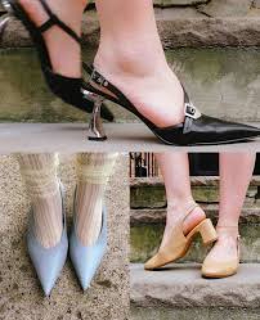 Sling Back Heel: Timeless Elegance with Modern Comfort