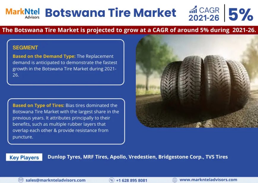 Botswana Tire Market Value and Growth Projections for 2025 - 2030