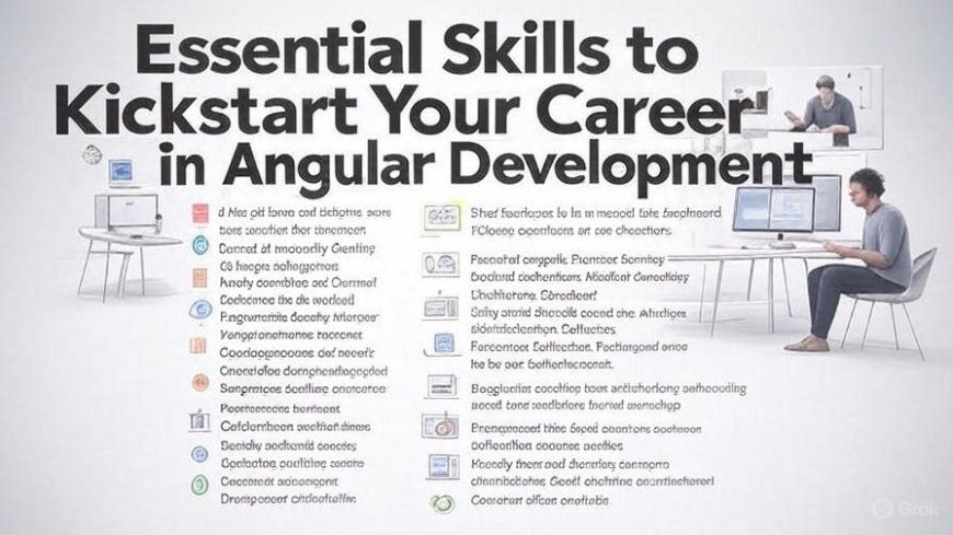 Essential Skills to Kickstart Your Career in Angular Development